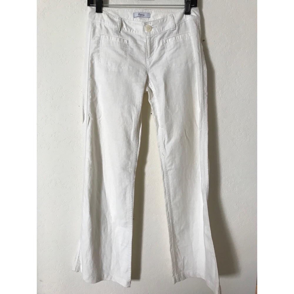White linen pants Express